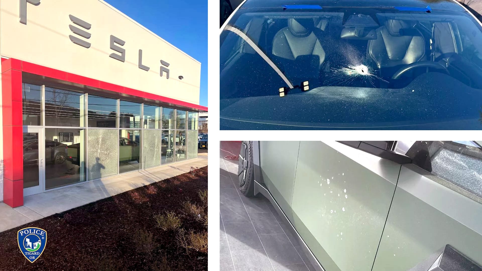 Another Shooting At A Tesla Dealership In Oregon, FBI Investigates