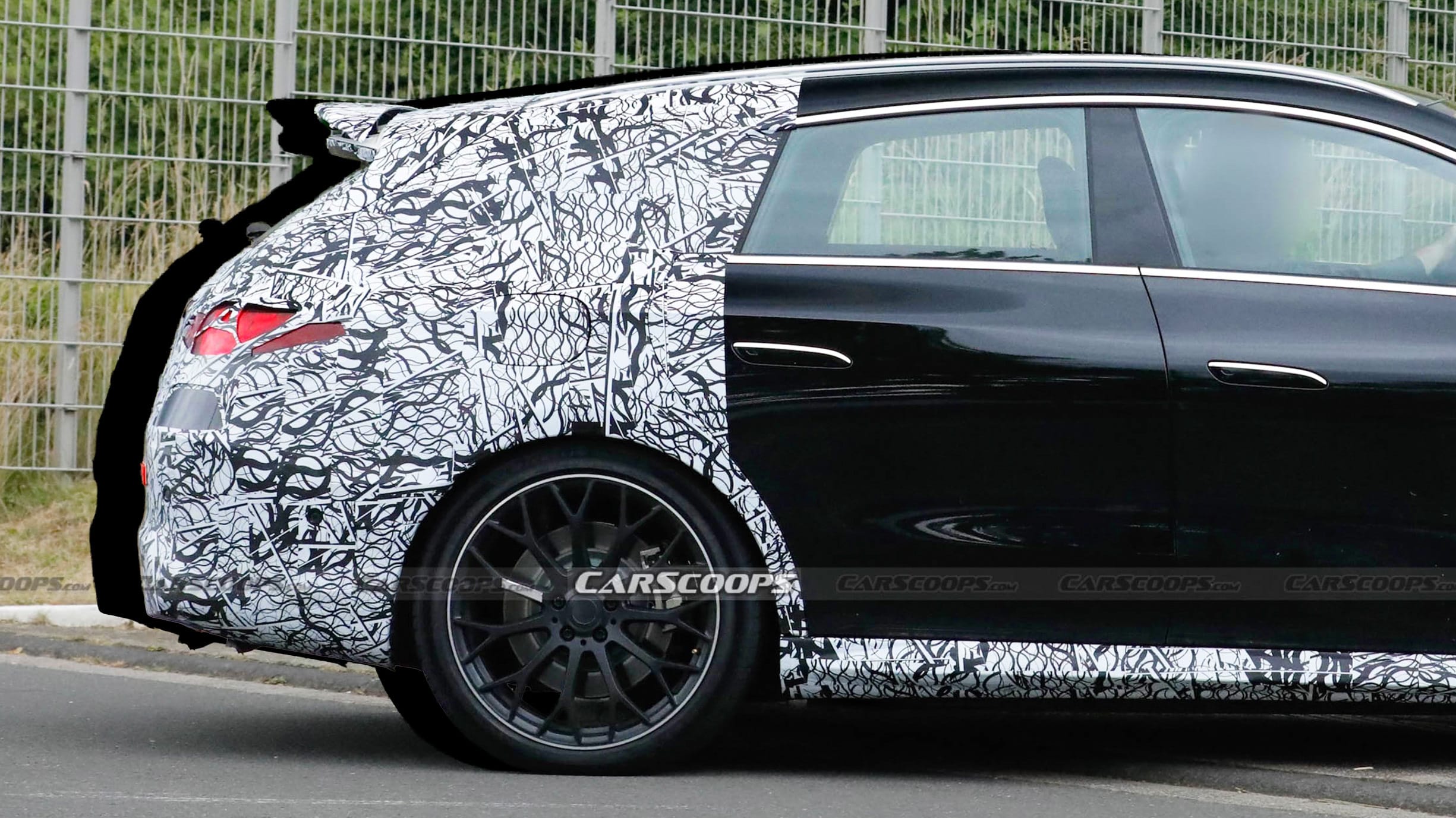 AMG’s CLA 45 Is A Rapid Electric Wagon With An Active Wing