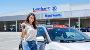 Location voiture au mois Leclerc : tarifs et offres 2024