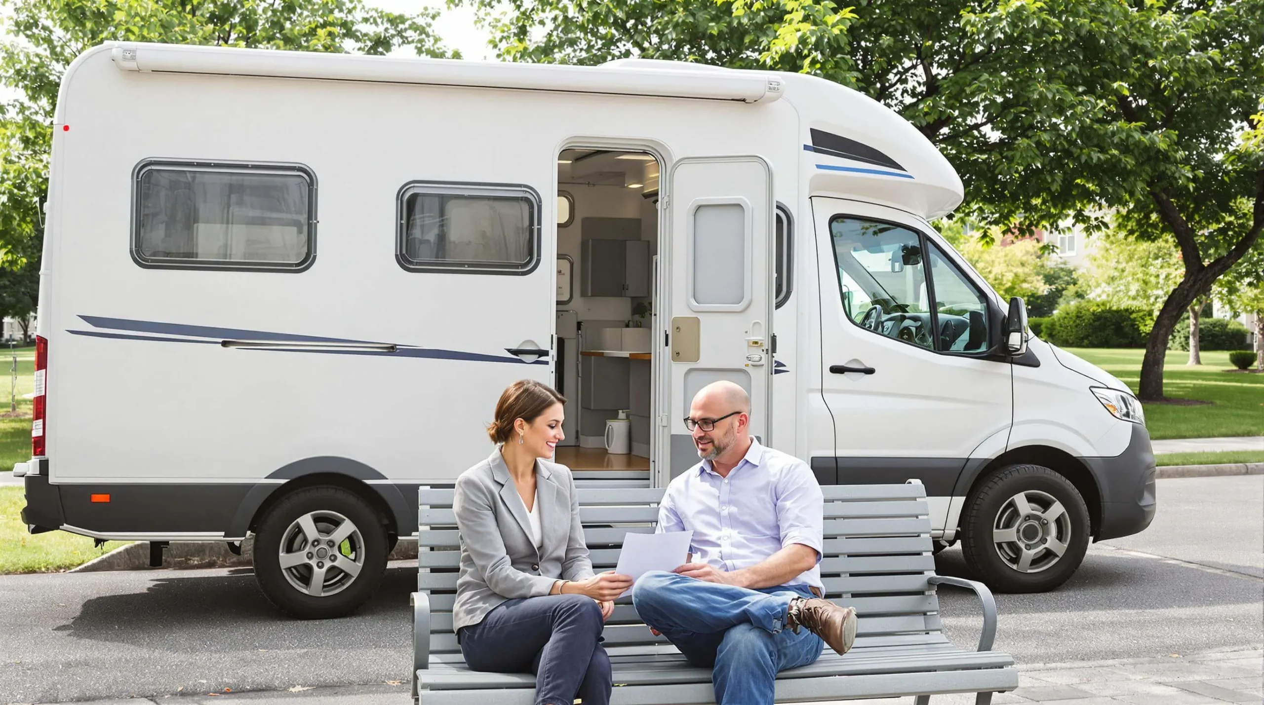 vente camping-car cause décès divorce