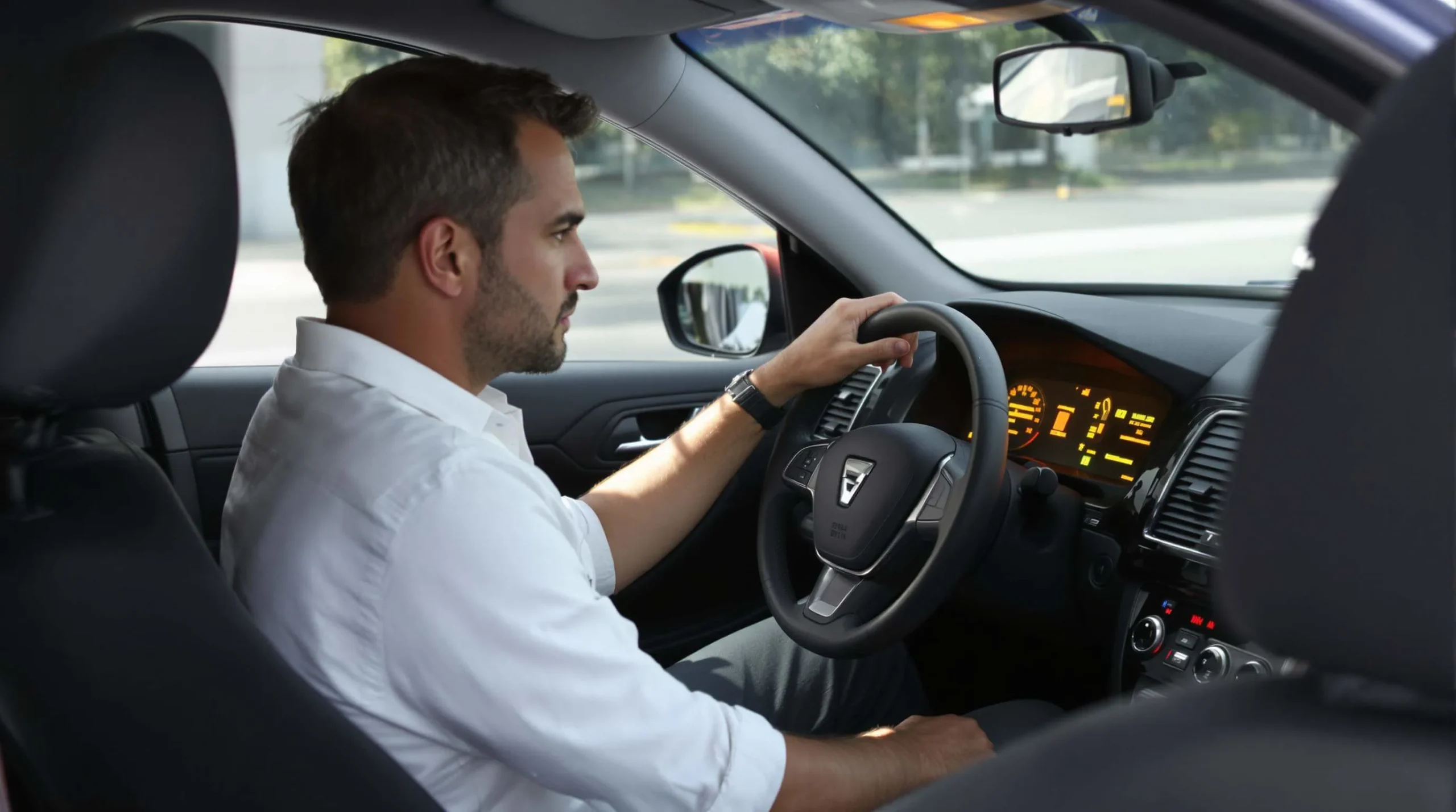 voyant voiture dacia