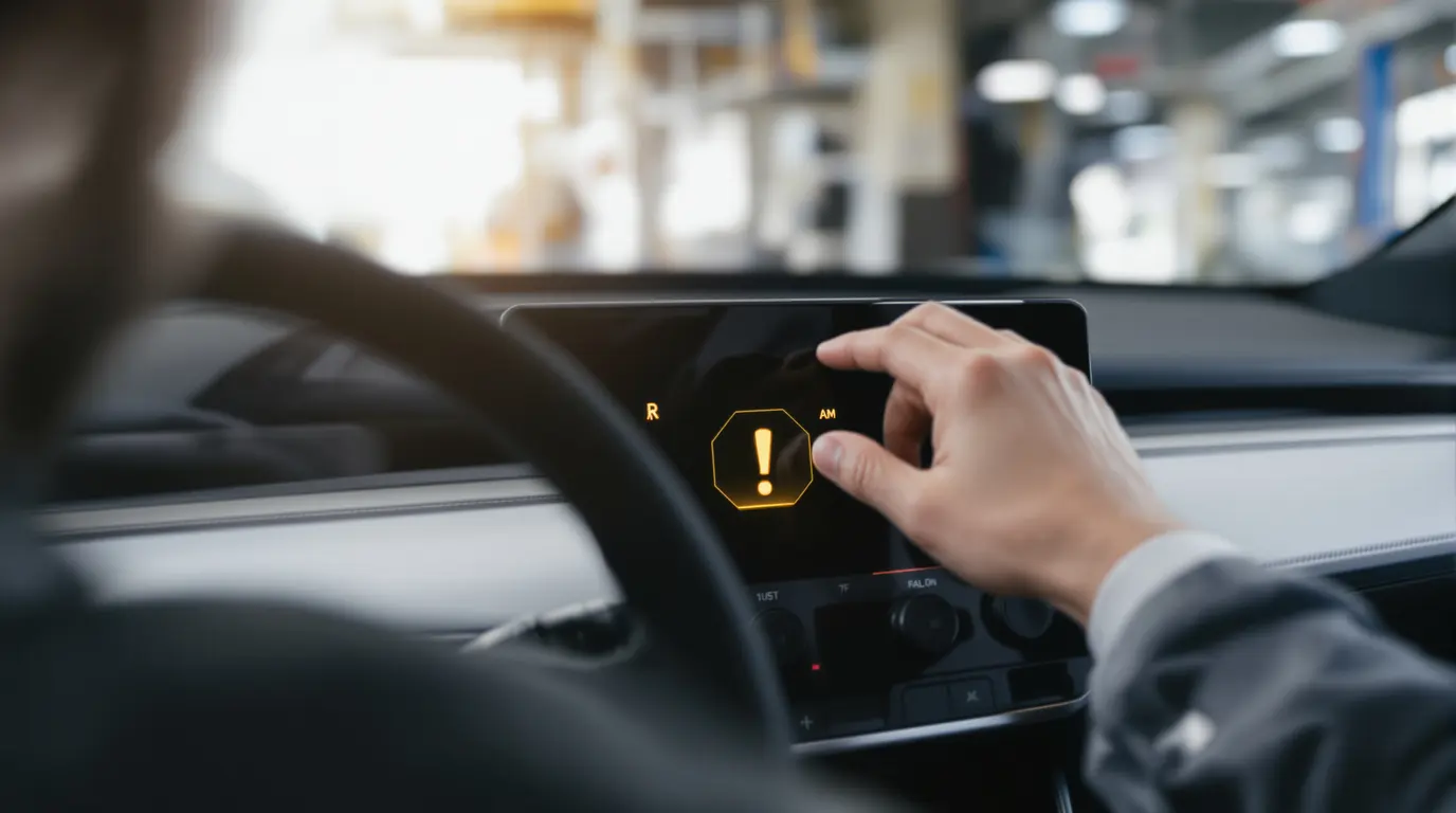 voyant orange point d'exclamation